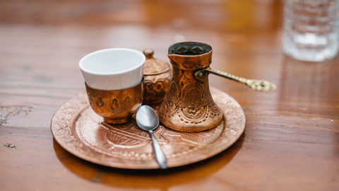 Türkischer Kaffee in Bar