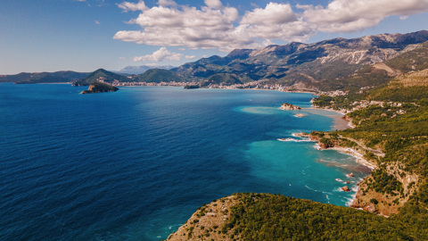 Blick auf Budva - Montenegro