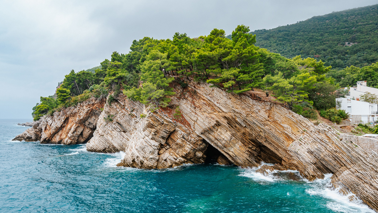 Petrovac - Montengro als Desktop-Hintergrund