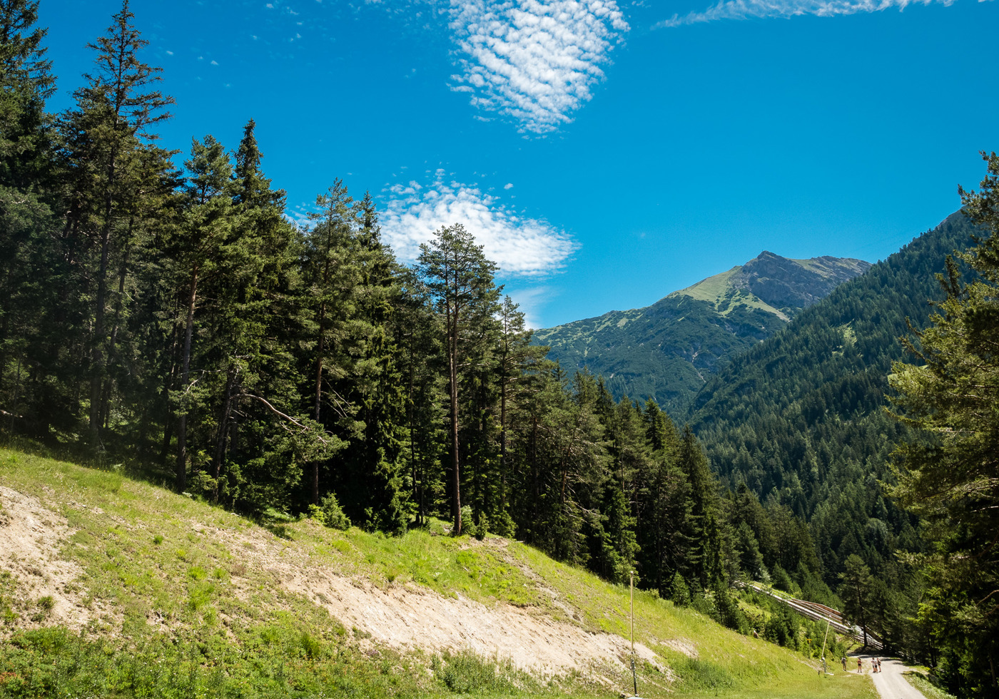 Postkarte: Seefeld – Tiroler Hochplateau in den Alpen · Österreich