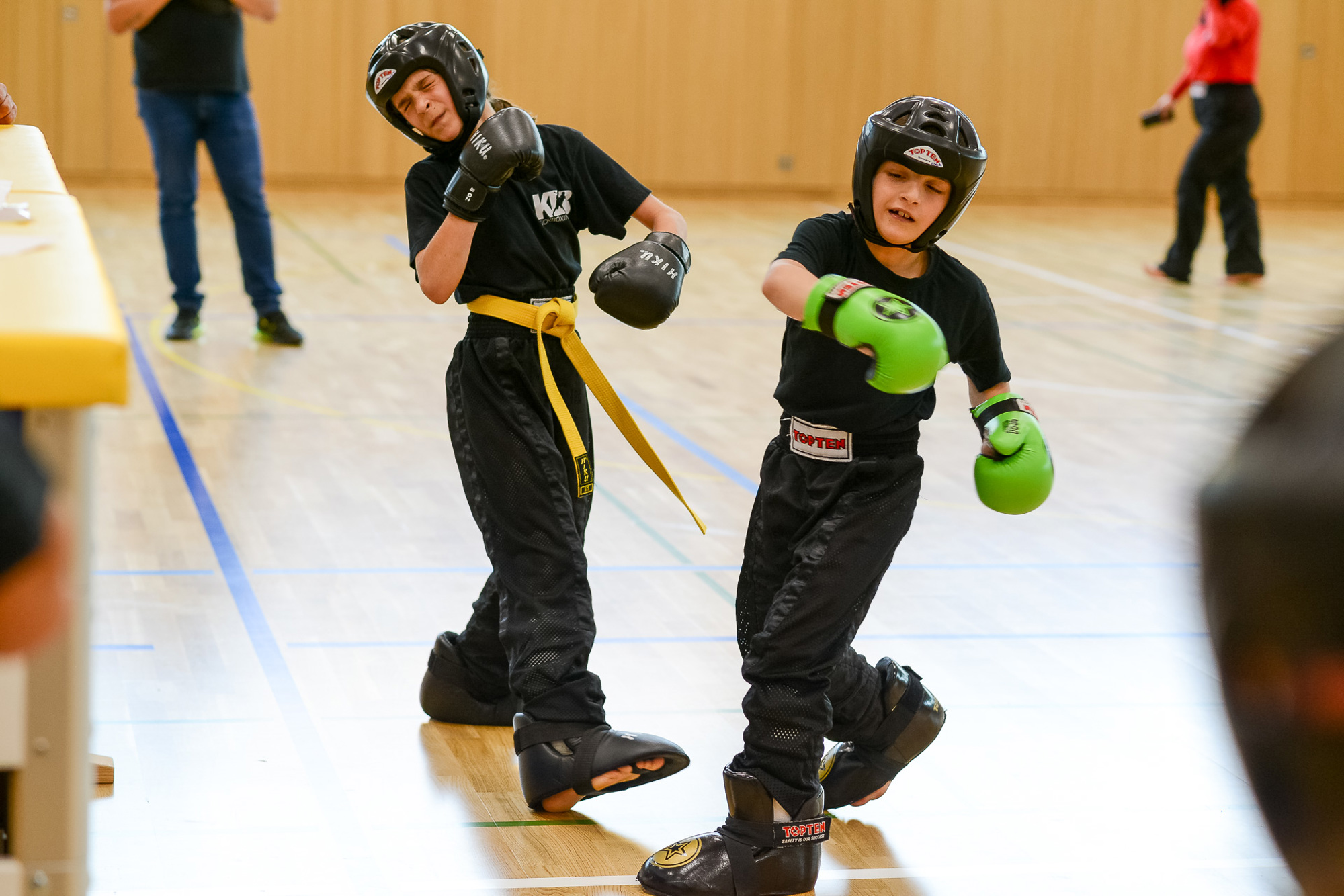 Kickboxing Bux – Gurtprüfung im Verein