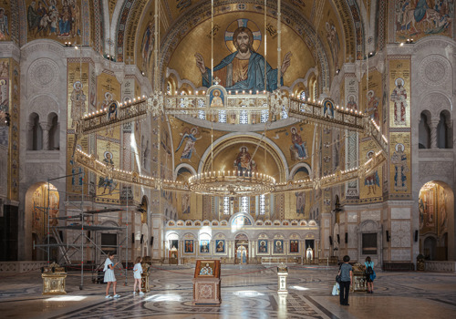Der Dom des Heiligen Sava Der Dom des Heiligen Sava