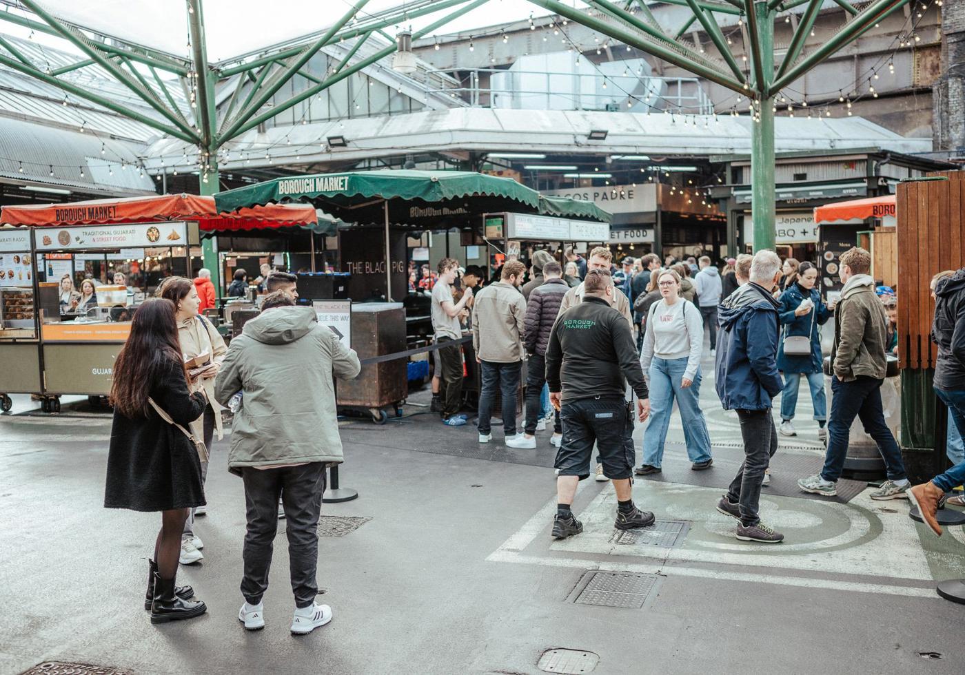 Postkarte: Borough Market – Londons Markt mit Geschichte · England