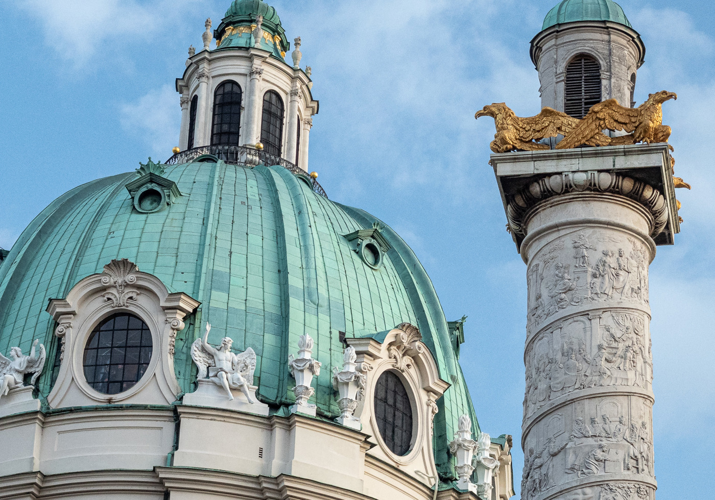Postkarte: Wien – zwischen Kaiserzeit und Gegenwart · Österreich
